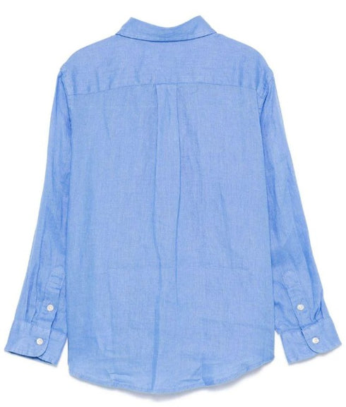 Polo ralph lauren camicie blu - vista posteriore