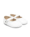 Simonetta ballerine bianco - vista frontale