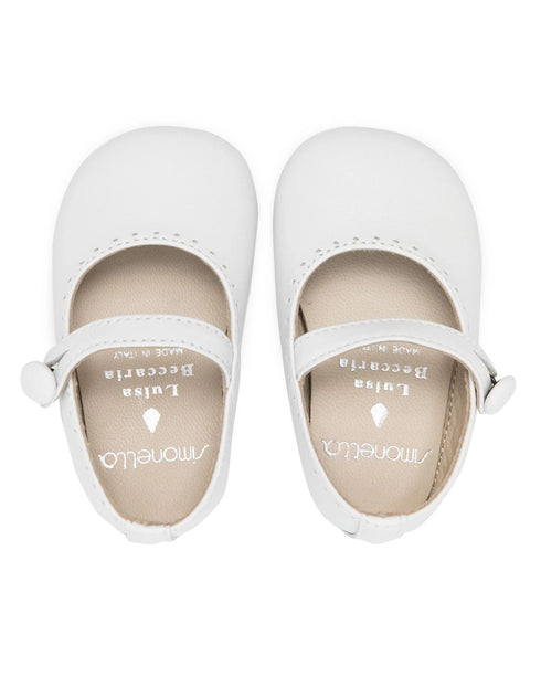Simonetta ballerine bianco - dettaglio