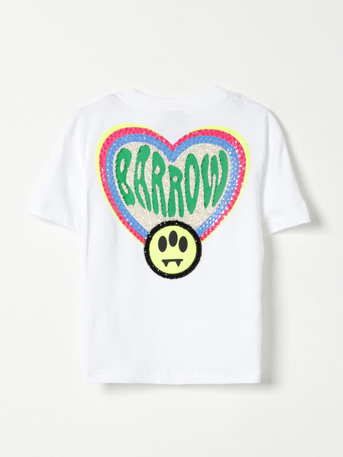 Barrow t-shirt bianco - dettaglio 4