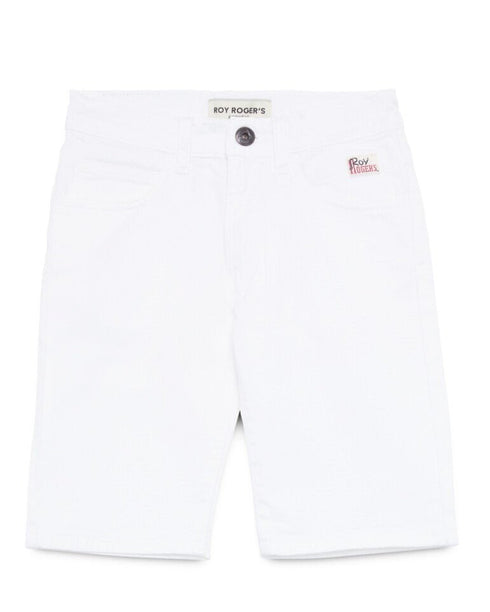 Roy Roger's bermuda bianco - vista frontale