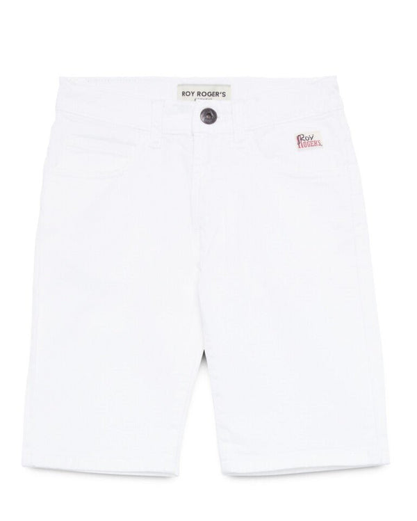 Roy Roger's bermuda bianco - vista frontale