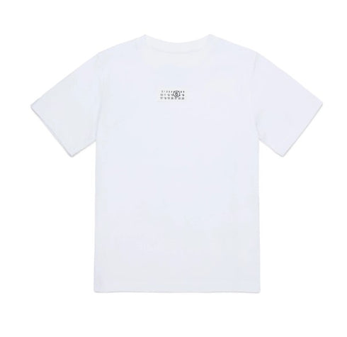 Maison margiela t-shirt bianco - vista posteriore