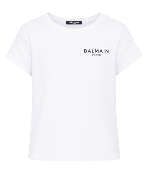 Balmain t-shirt bianco - vista posteriore