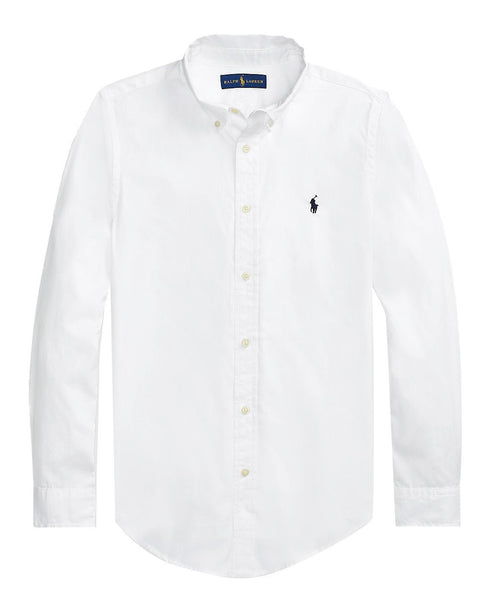 Polo Ralph Lauren camicia oxford bianco - dettaglio