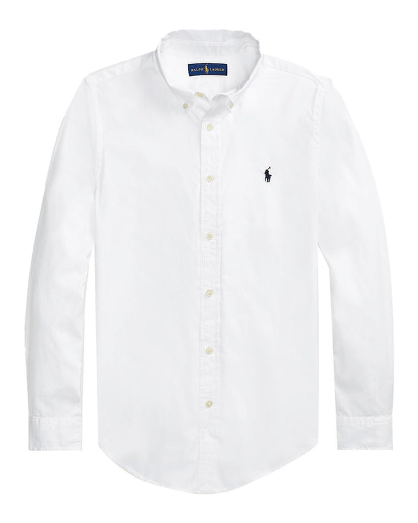Polo Ralph Lauren camicia oxford bianco - dettaglio