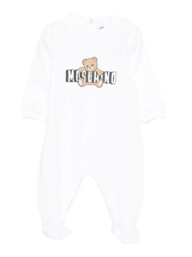 Moschino tutina bianco - vista frontale