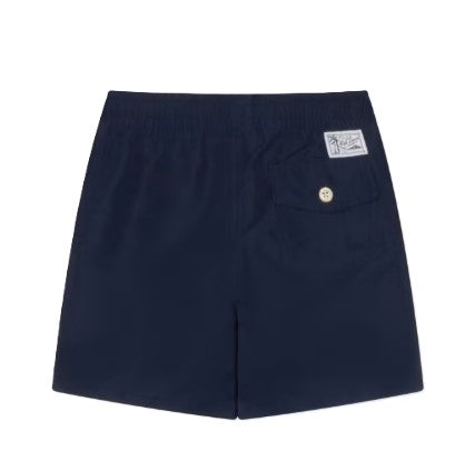 Polo ralph lauren short blu - vista posteriore