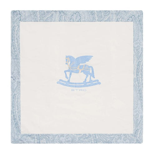 Etro coperte celeste - vista frontale