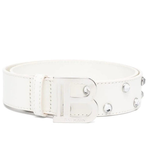 Balmain cinte e bretelle bianco - dettaglio