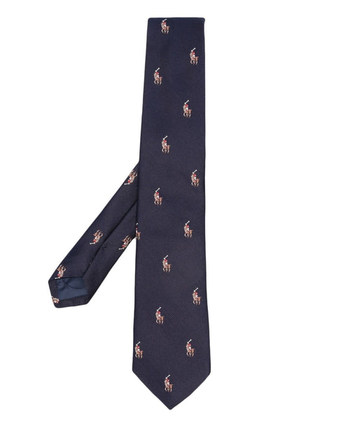 Polo Ralph Lauren cravatta blu - vista frontale