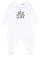 Moschino tutina bianco - vista frontale