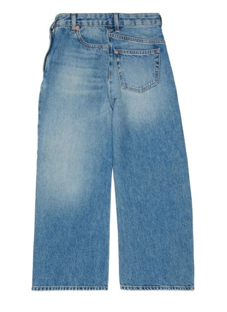 Maison margiela jeans blu - vista posteriore