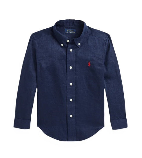 Polo ralph lauren camicie blu - vista frontale