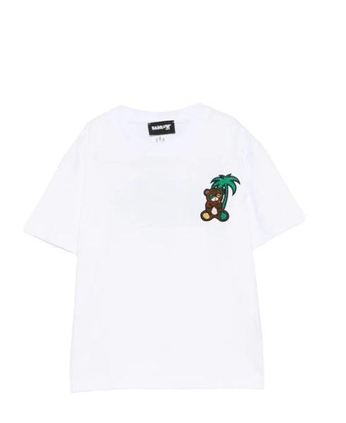 Barrow t-shirt bianco - vista frontale