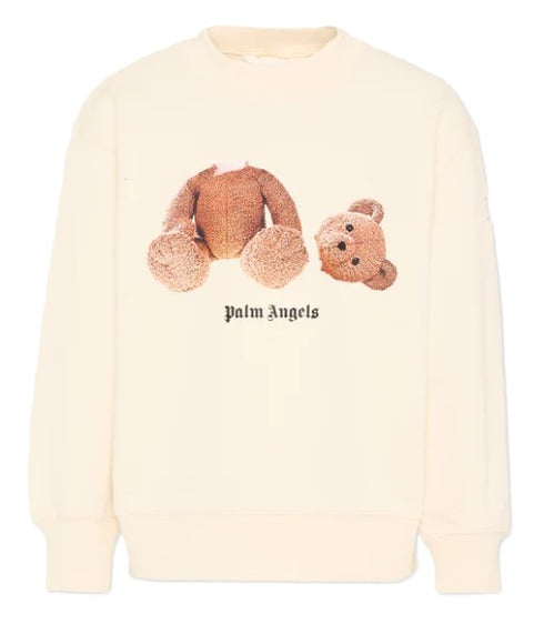 Palm angels felpe bianco - vista frontale