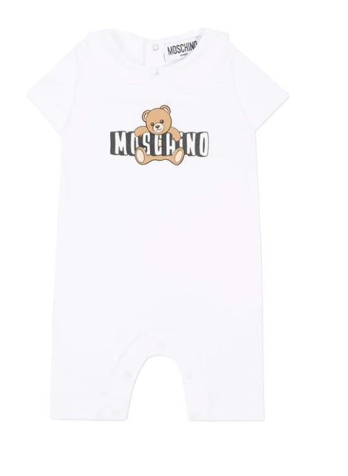 Moschino tutina bianco - vista frontale