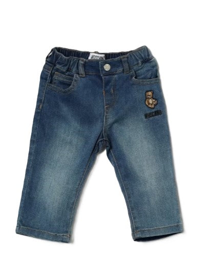 Jeans Moschino per neonato - vista frontale