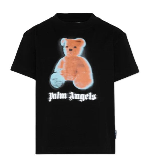 Palm angels t-shirt nero - vista frontale