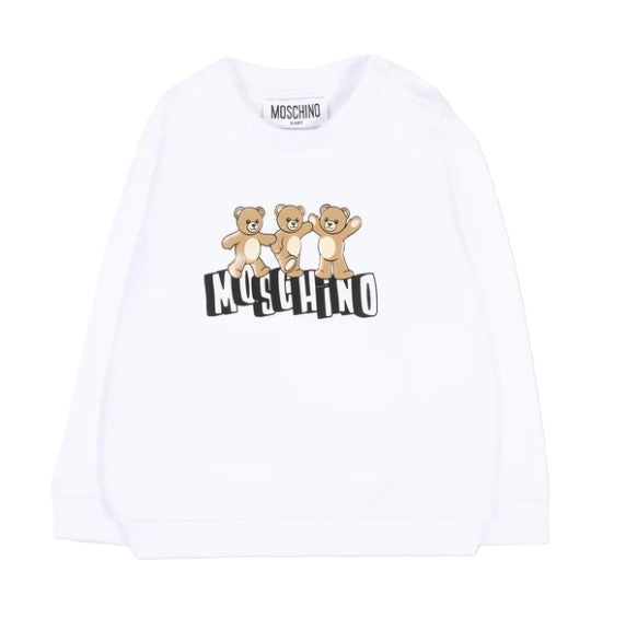 Moschino maglia bianco - vista posteriore