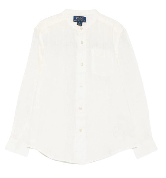 Polo ralph lauren camicie bianco - vista posteriore