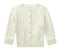Polo ralph lauren maglie aperte bianco - vista frontale