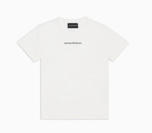 Armani T-shirt panna - vista frontale