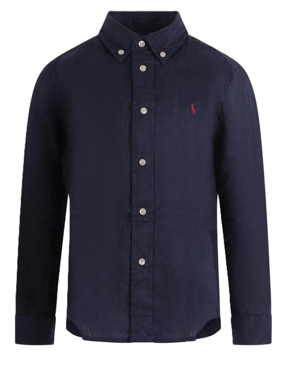 Polo ralph lauren camicie blu - vista posteriore