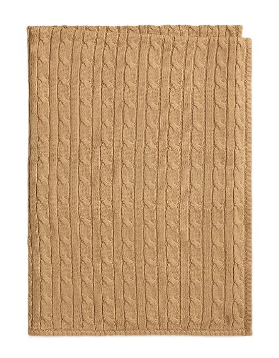 Polo ralph lauren coperte beige - vista posteriore