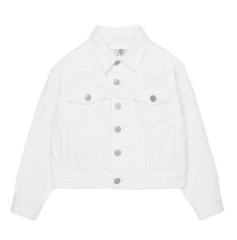Maison margiela giubbotti bianco - vista frontale