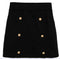 Balmain gonne nero - vista frontale