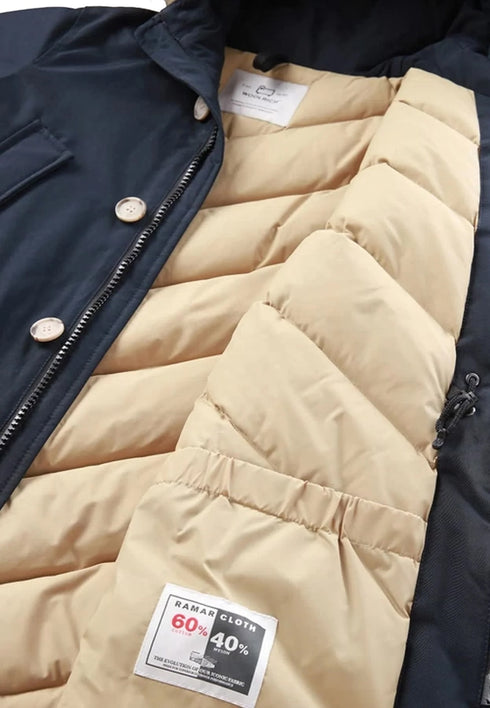 Woolrich piumini blu - vista posteriore