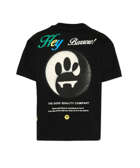 Barrow t-shirt nero - vista posteriore