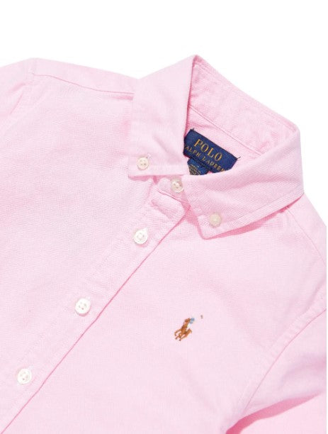 Polo ralph lauren camicie rosa - vista posteriore