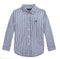 Polo ralph lauren camicie celeste - vista frontale