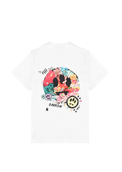 Barrow t-shirt bianco - dettaglio 2