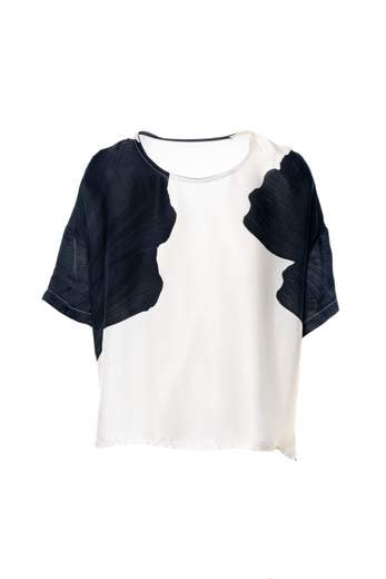 blusa-fantasia-anonyme - MARRONE - vista laterale