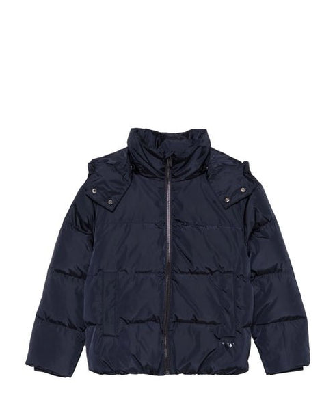 Armani giubbino blu - dettaglio cappuccio