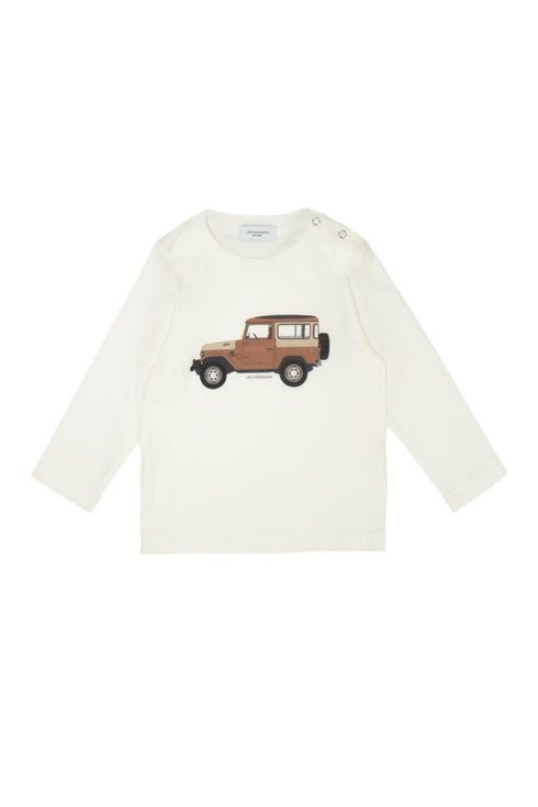 Jeckerson t-shirt panna - dettaglio 17