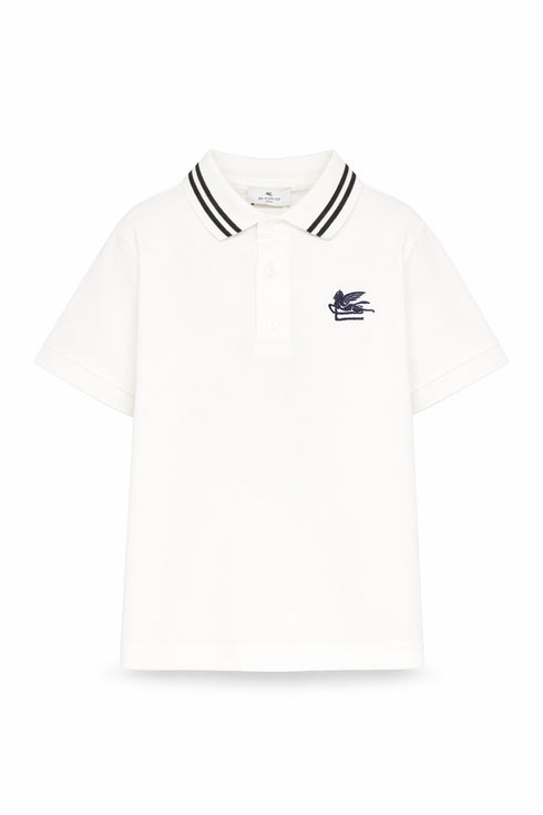 Etro polo blu - dettaglio