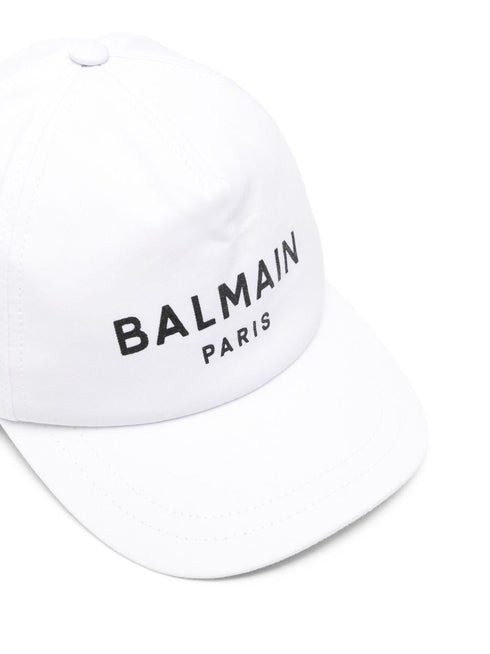 CAPPELLINO LOGO BALMAIN - vista laterale