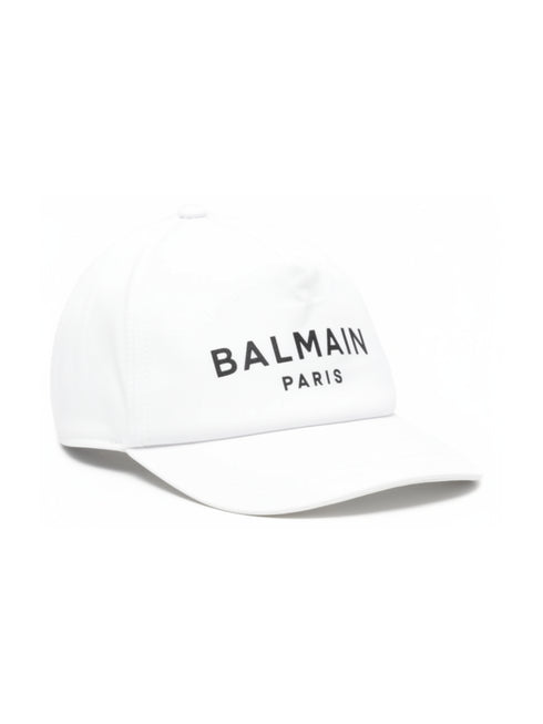 CAPPELLINO LOGO BALMAIN - vista frontale