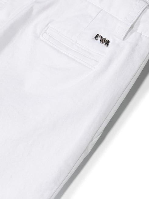 Armani pantaloni bianco - vista posteriore