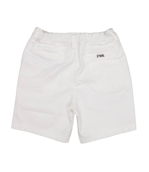 Armani bermuda e capri bianco - dettaglio 2