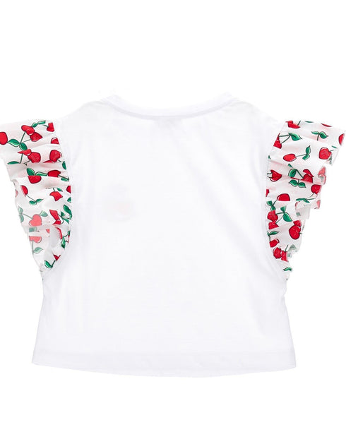Chiara Ferragni t-shirt bianco - vista dettaglio