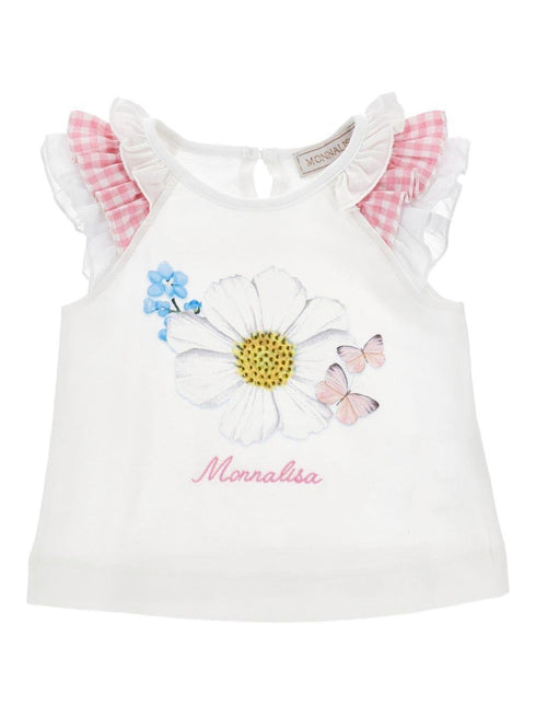 Monnalisa t-shirt bianco - dettaglio 8