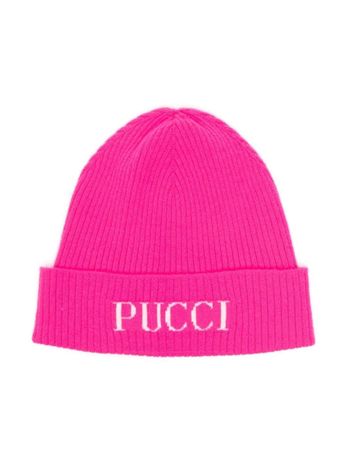 Emilio Pucci berretto fucsia - dettaglio