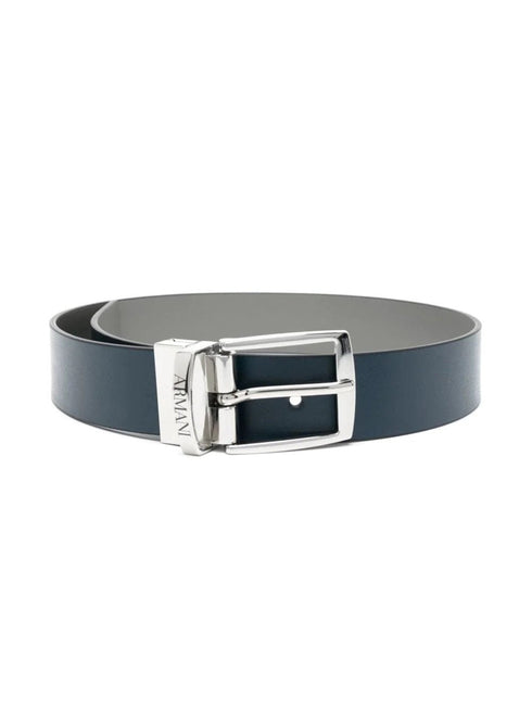 Armani cinte e bretelle blu - dettaglio