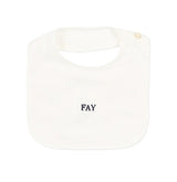 Fay sky blue baby one-piece — front view