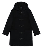 Armani blue coats — front view